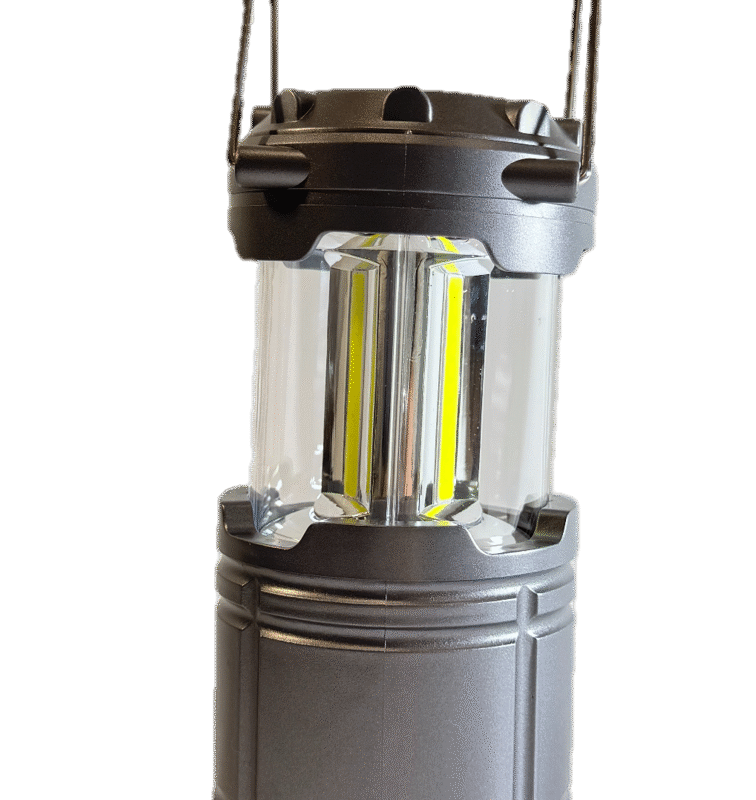 3AAA Dry Battery Outdoor Lamp 3 COB LED Mini Camping Lantern